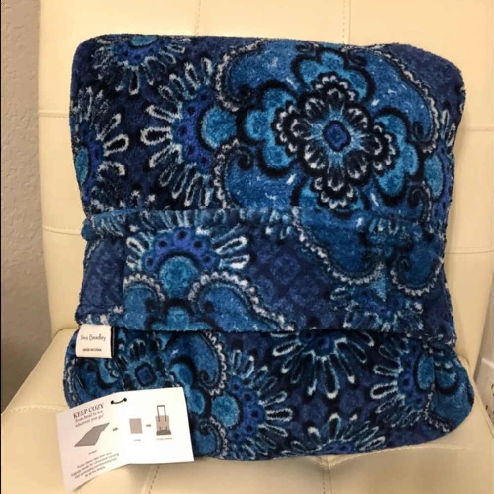 Vera Bradley Travel Blanket/Pillow
